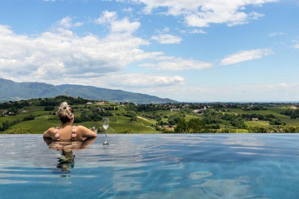 San Pietro Di Feletto Villa Del Poggio Prosecco Bike Hotel מראה חיצוני תמונה
