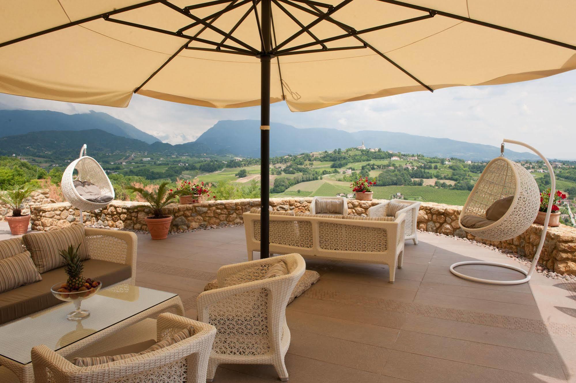 San Pietro Di Feletto Villa Del Poggio Prosecco Bike Hotel מראה חיצוני תמונה